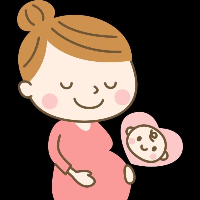 妊娠中の女性