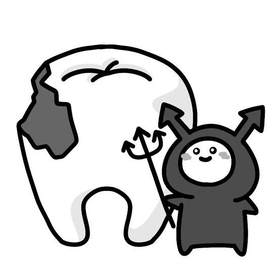 虫歯のイメージ