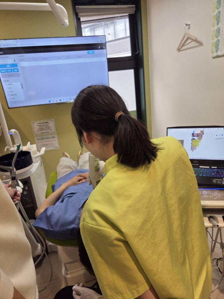 歯科治療の様子